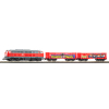 PIKO 57032 – Start-Set Kids: Pociąg Towarowy BR 218 DB AG z 2 Wagonami Eaos (H0, 1:87)